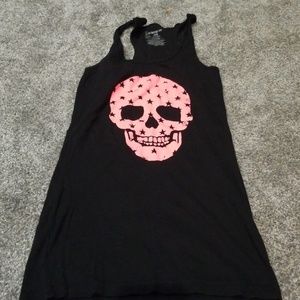 Skull tank top